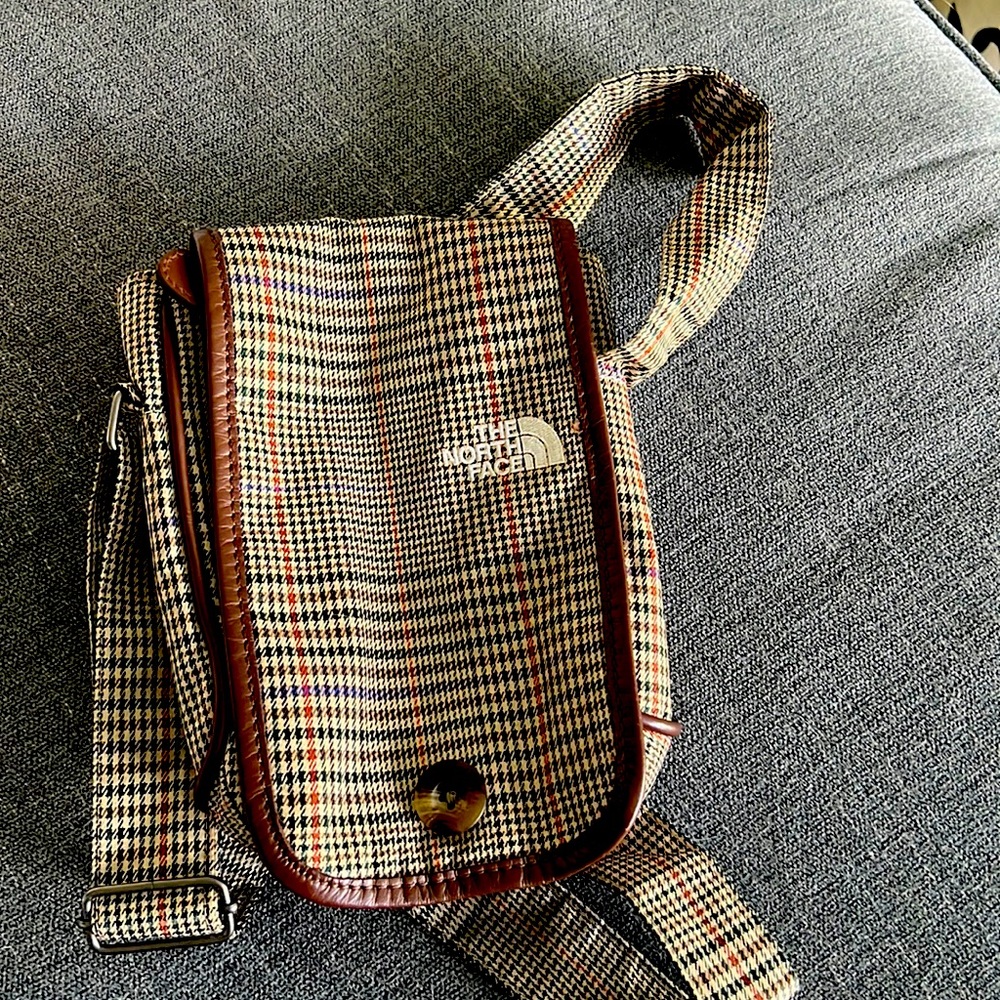 The North Face crossbody bag/satchel.
